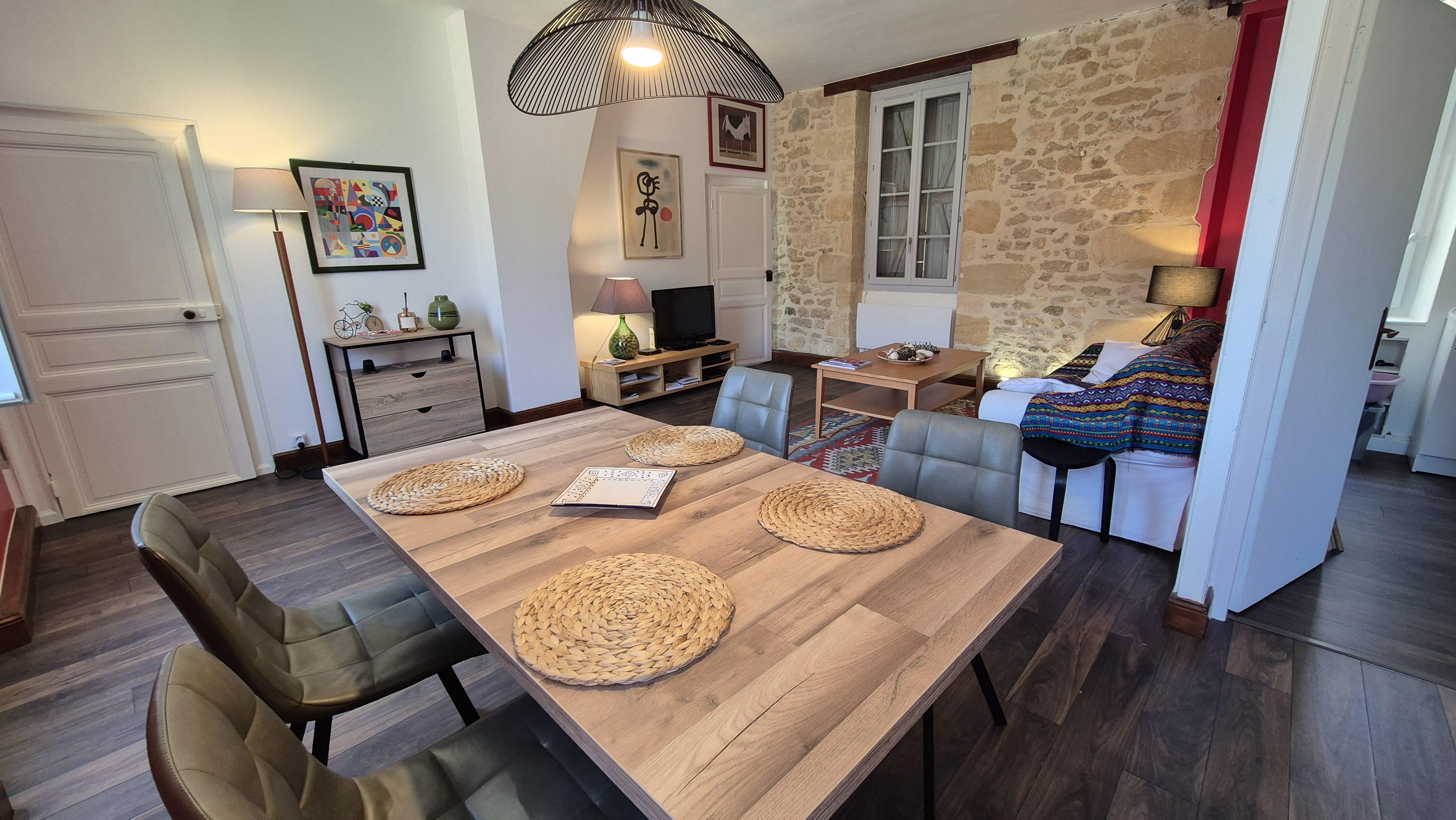 Appartement de charme Esprit des Couleurs à Sarlat