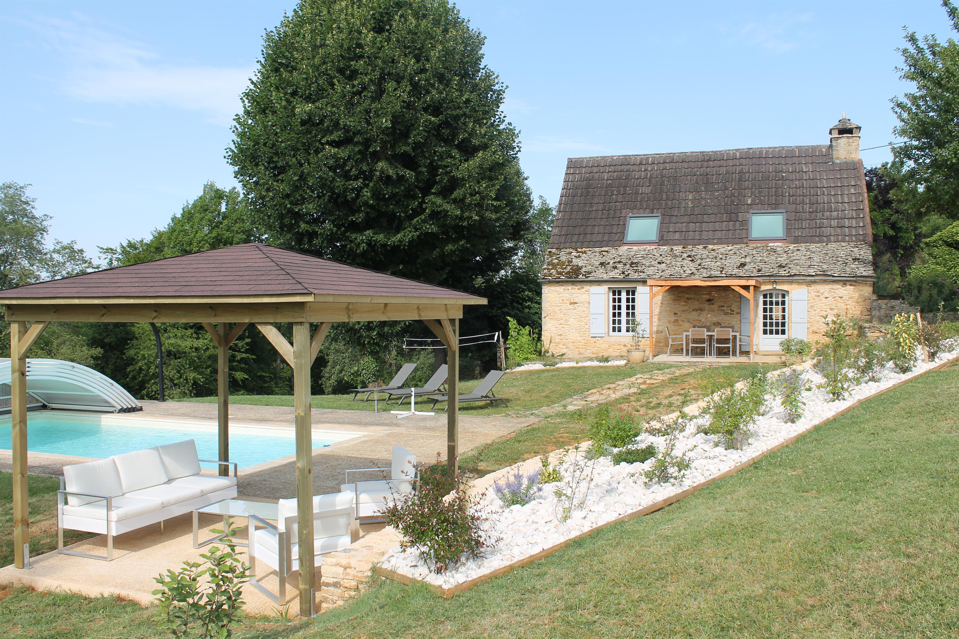 Les Mazaux avec piscine chauffée au nord de Sarlat, La Chapelle-Aubareil - photo 8