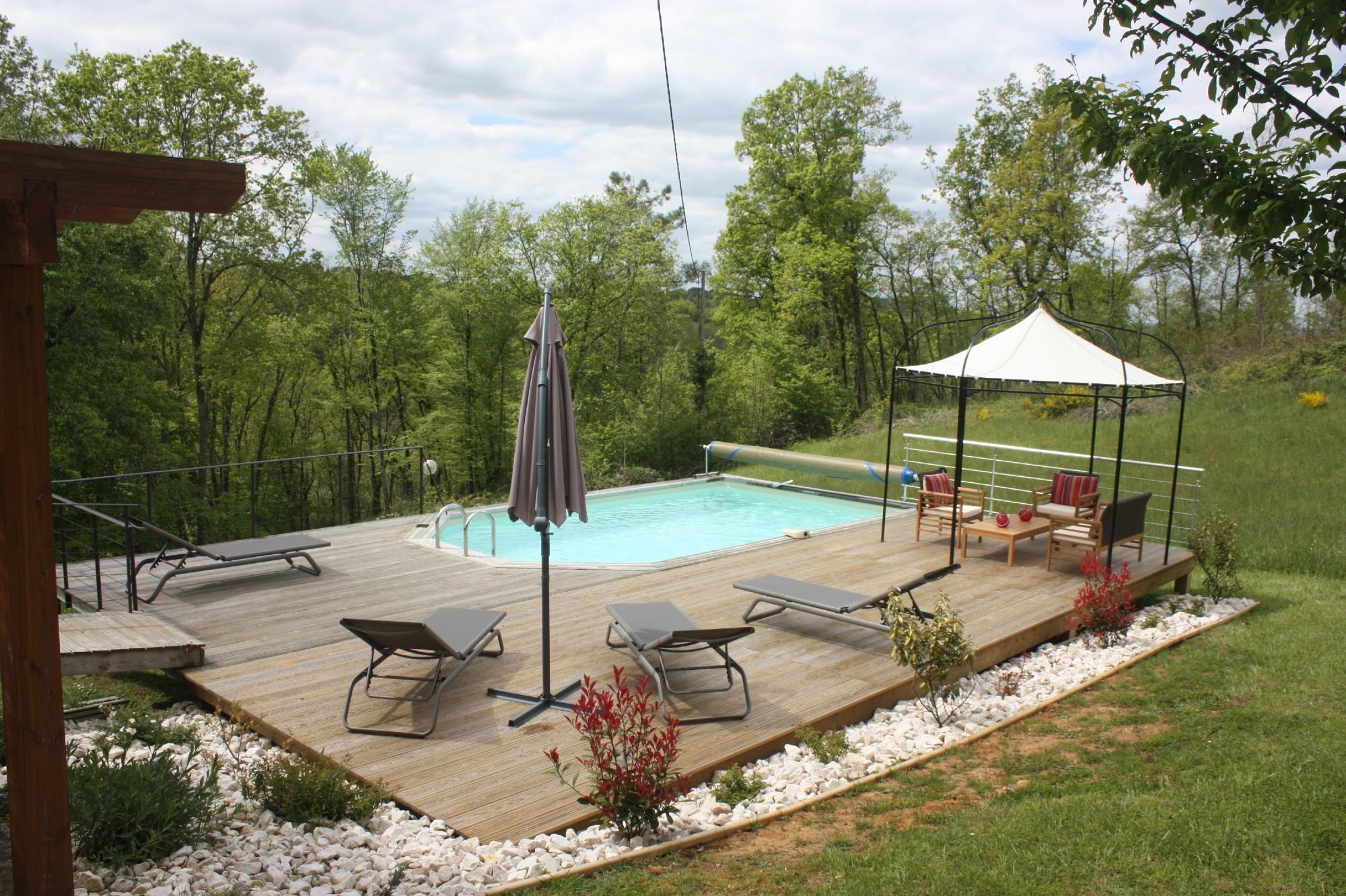 Les Combes avec piscine chauffée au nord Sarlat - photo 3
