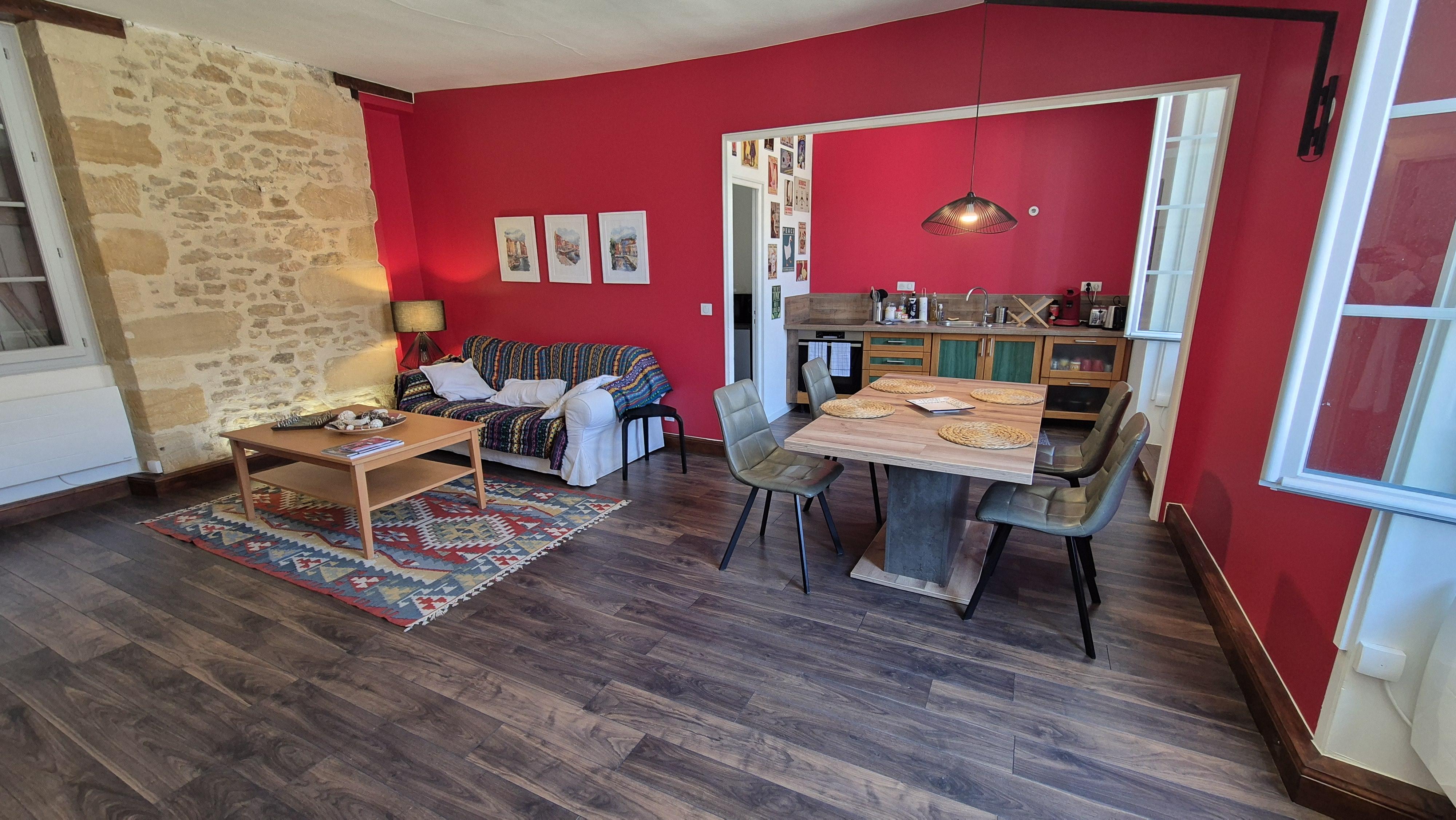 Appartement de charme Esprit des Couleurs à Sarlat, Sarlat-la-Canéda