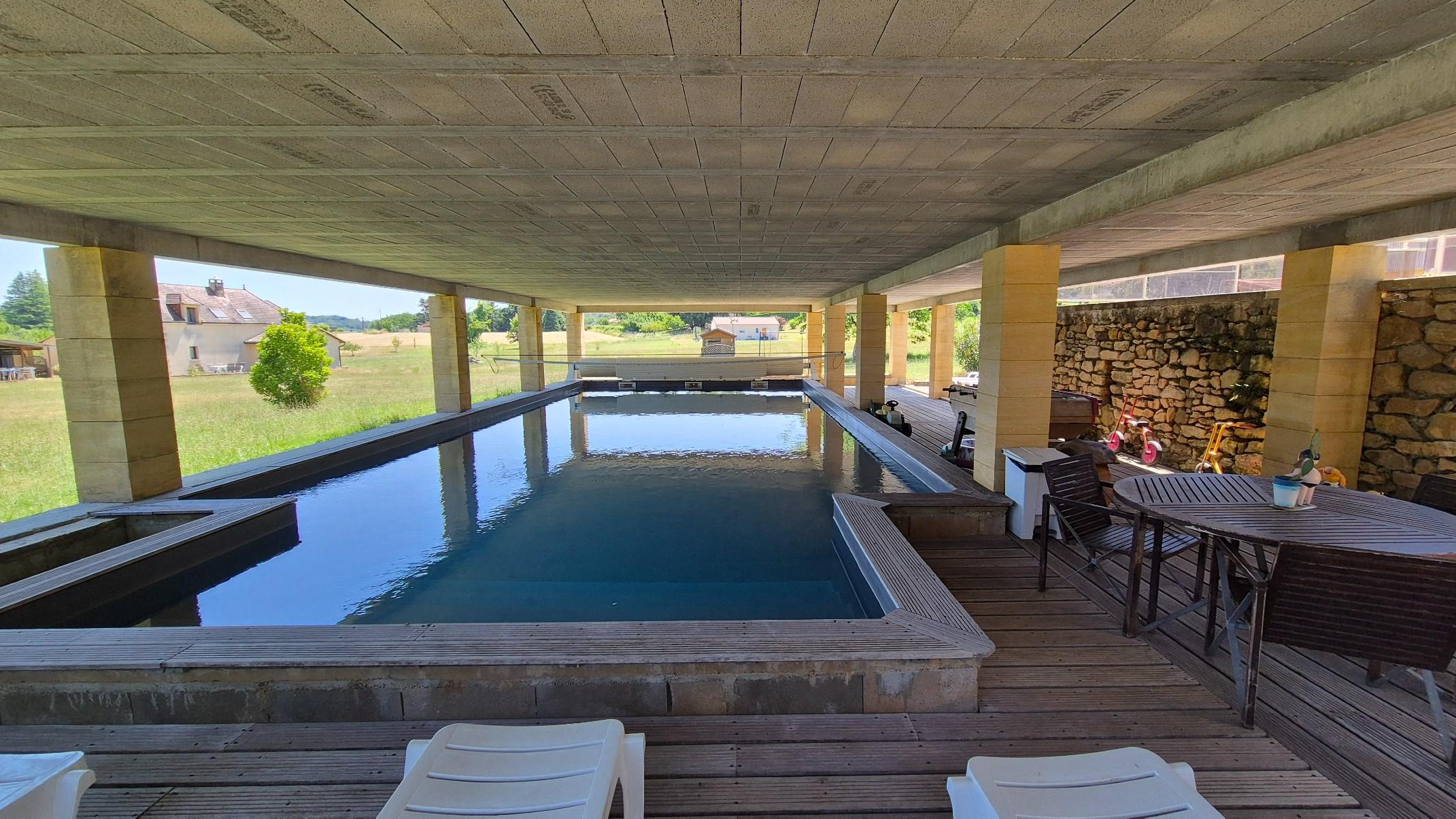 Bayaou avec piscine couverte à Sarlat, Sarlat-la-Canéda - photo 22