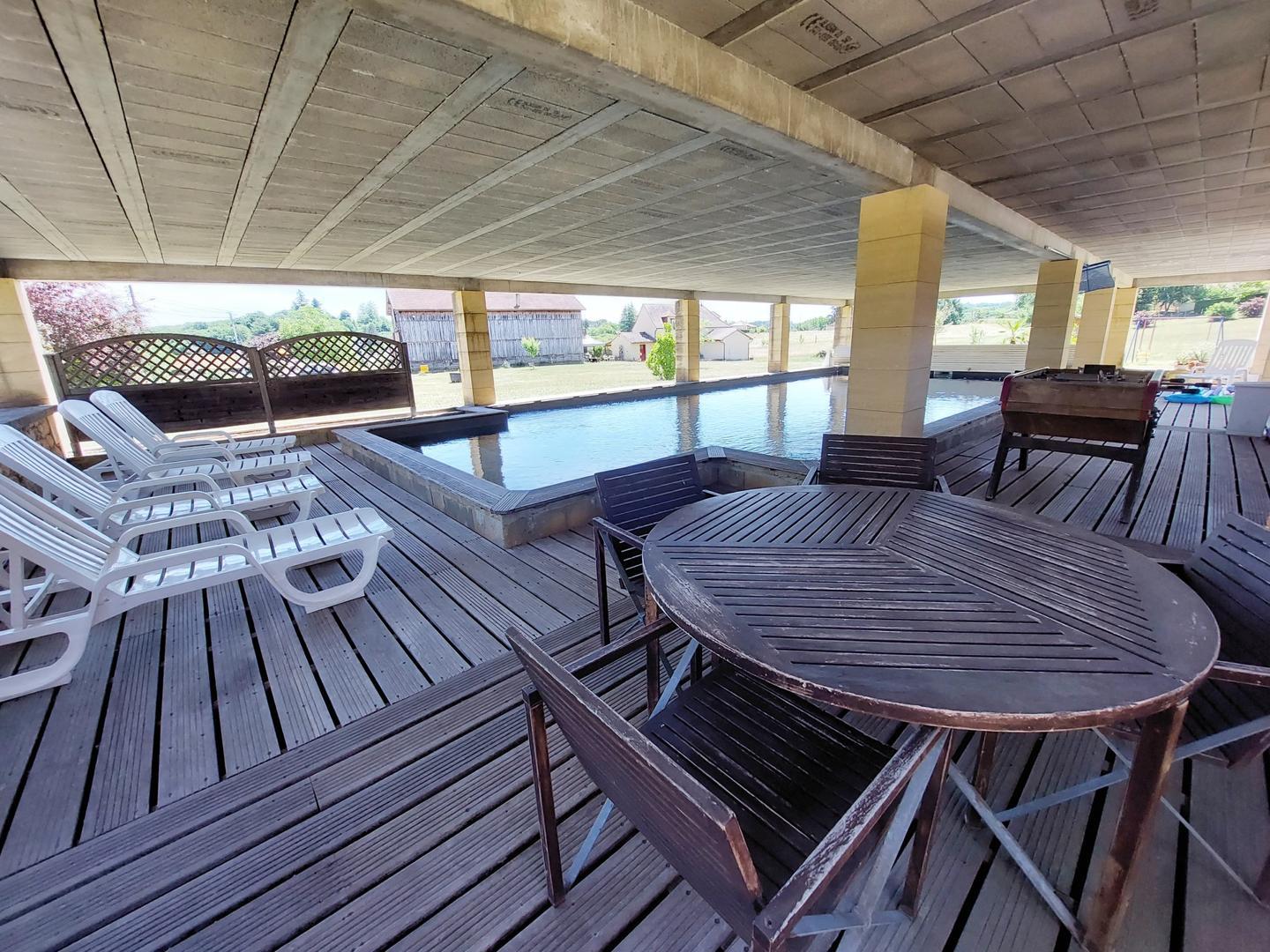Bayaou avec piscine couverte à Sarlat, Sarlat-la-Canéda - photo 9