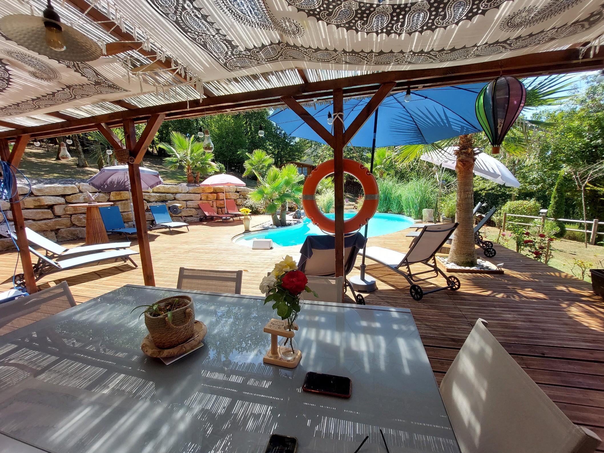 Domaine du Bois de Treillou climatisé et piscine, Vézac - photo 12