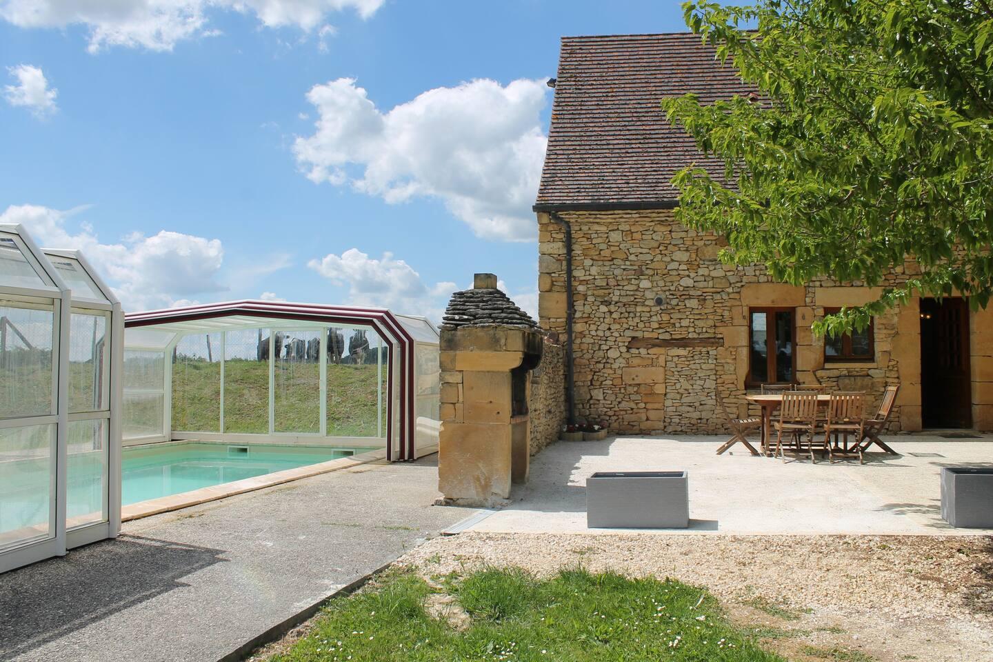 Le Double avec piscine couverte proche de Sarlat, Beynac-et-Cazenac - photo 14