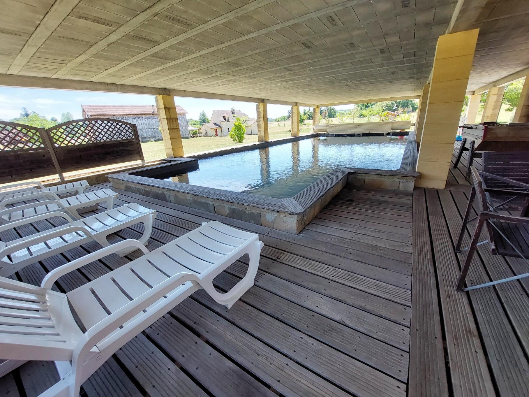 Bayaou avec piscine couverte à Sarlat, Sarlat-la-Canéda - photo 15