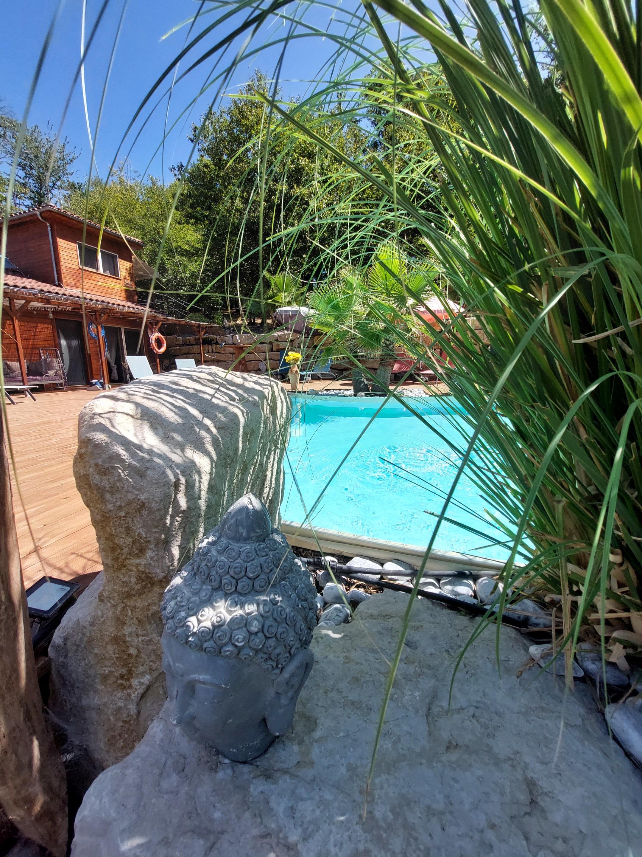 Domaine du Bois de Treillou climatisé et piscine, Vézac