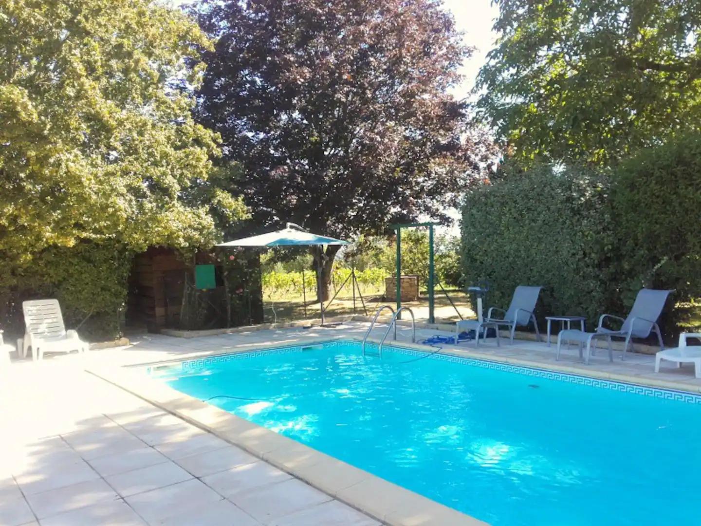 Vialard Haut piscine privée au nord de Sarlat, Coly-Saint-Amand - photo 13
