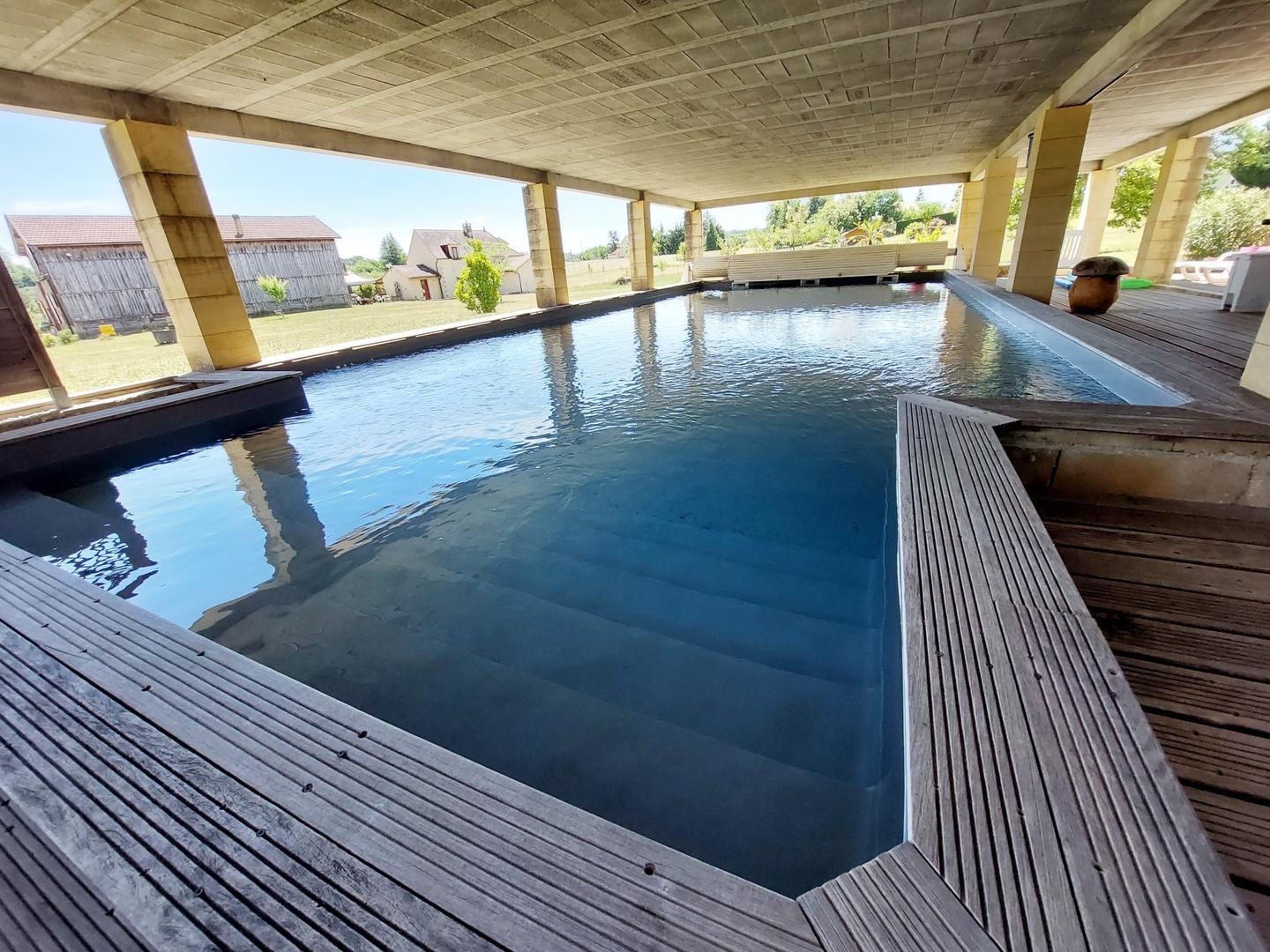 Bayaou avec piscine couverte à Sarlat, Sarlat-la-Canéda - photo 20