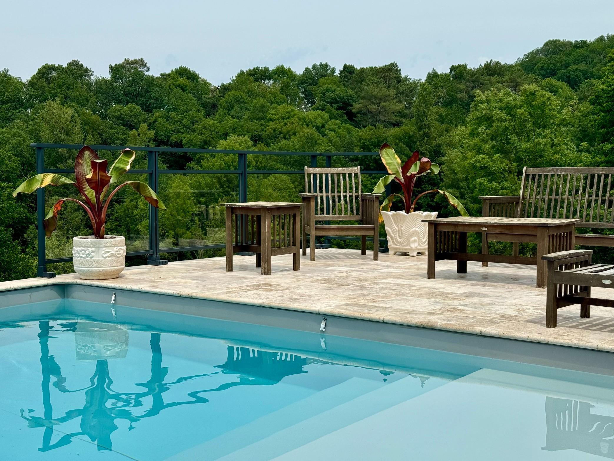 Les Rozières climatisée piscine proche de Sarlat, Tamniès - photo 4