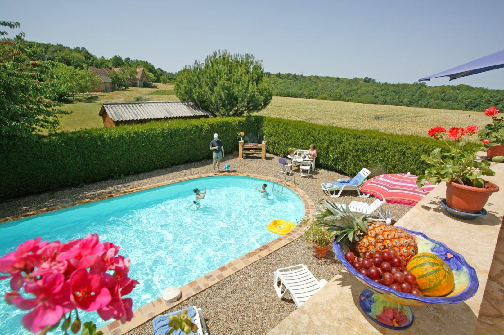 Gîte Hugan avec piscine privée proche Sarlat, Coly-Saint-Amand - photo 8