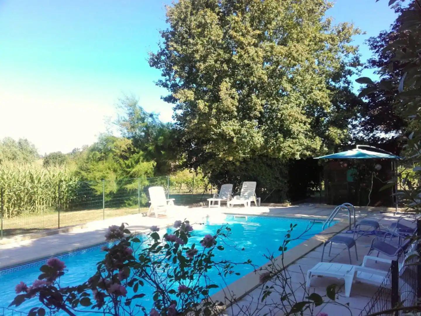 Vialard Haut piscine privée au nord de Sarlat, Coly-Saint-Amand - photo 5