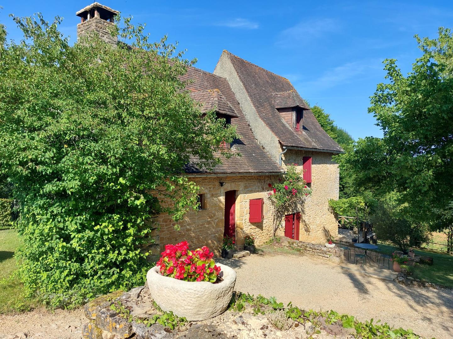 Maison Rouge avec piscine privée au nord de Sarlat, Coly-Saint-Amand - photo 15