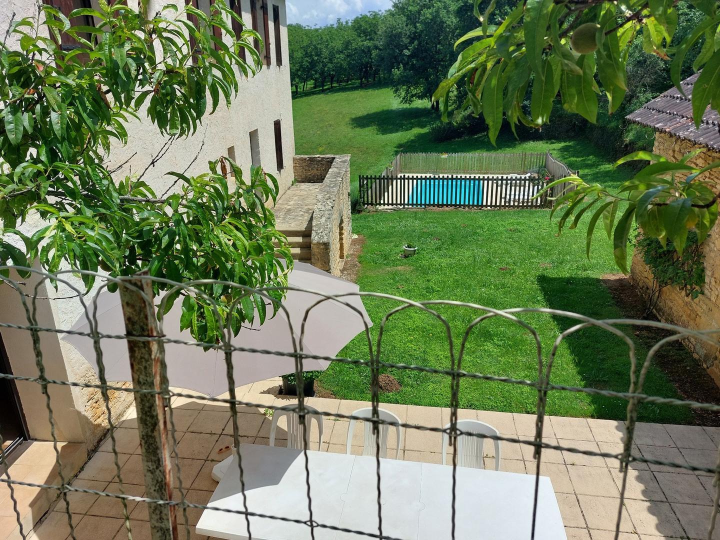 Le Grenouillet avec piscine privée proche Sarlat, Proissans