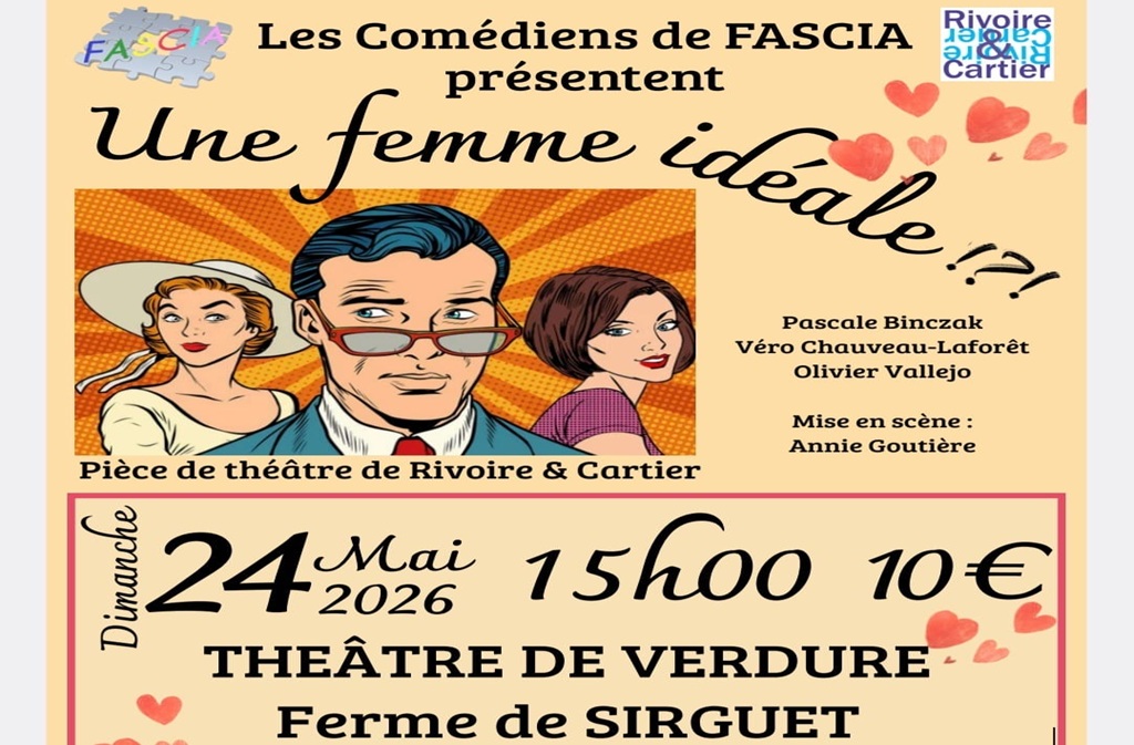 Une femme idéale — visuel événement
