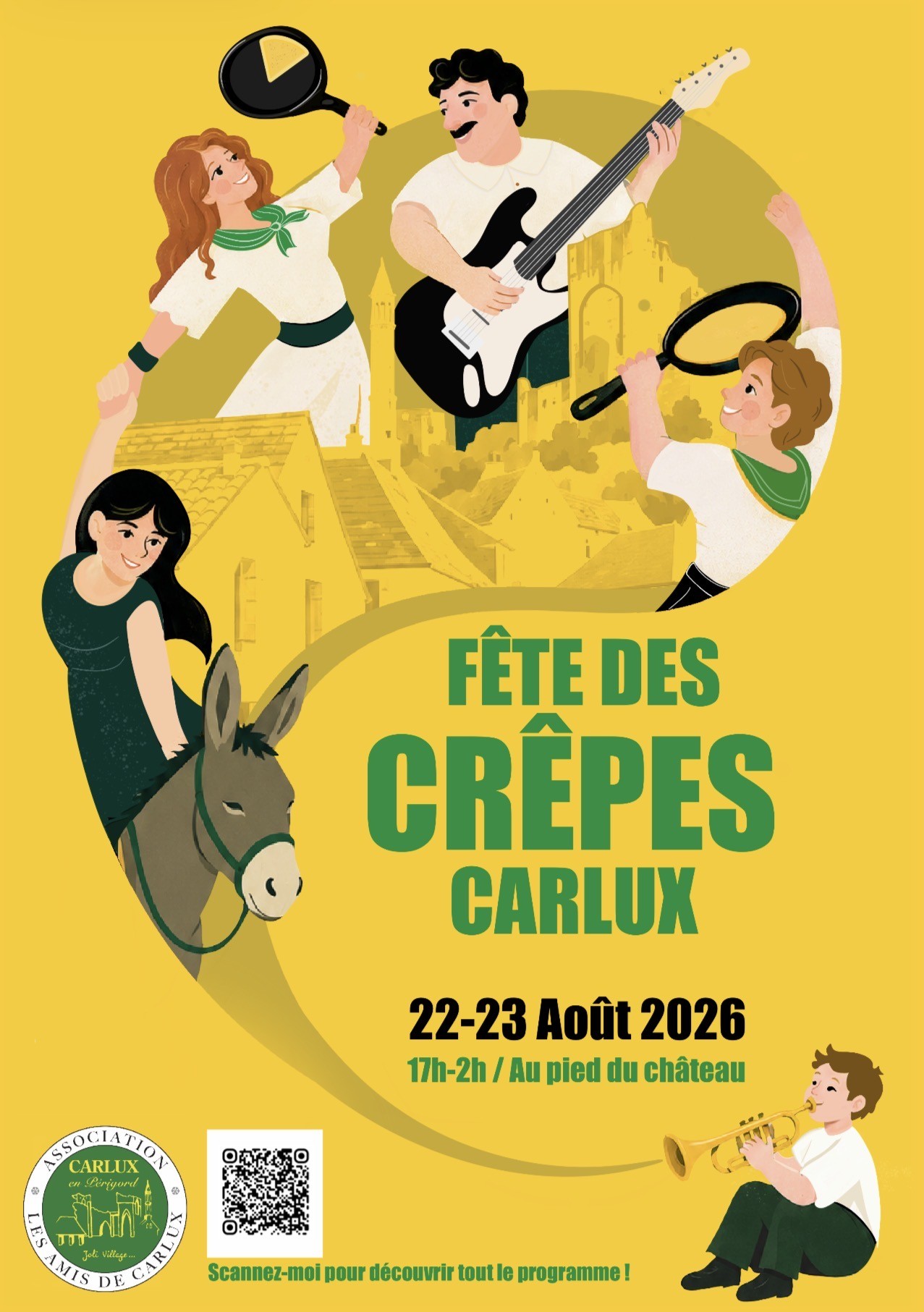 Fête des crêpes de Carlux