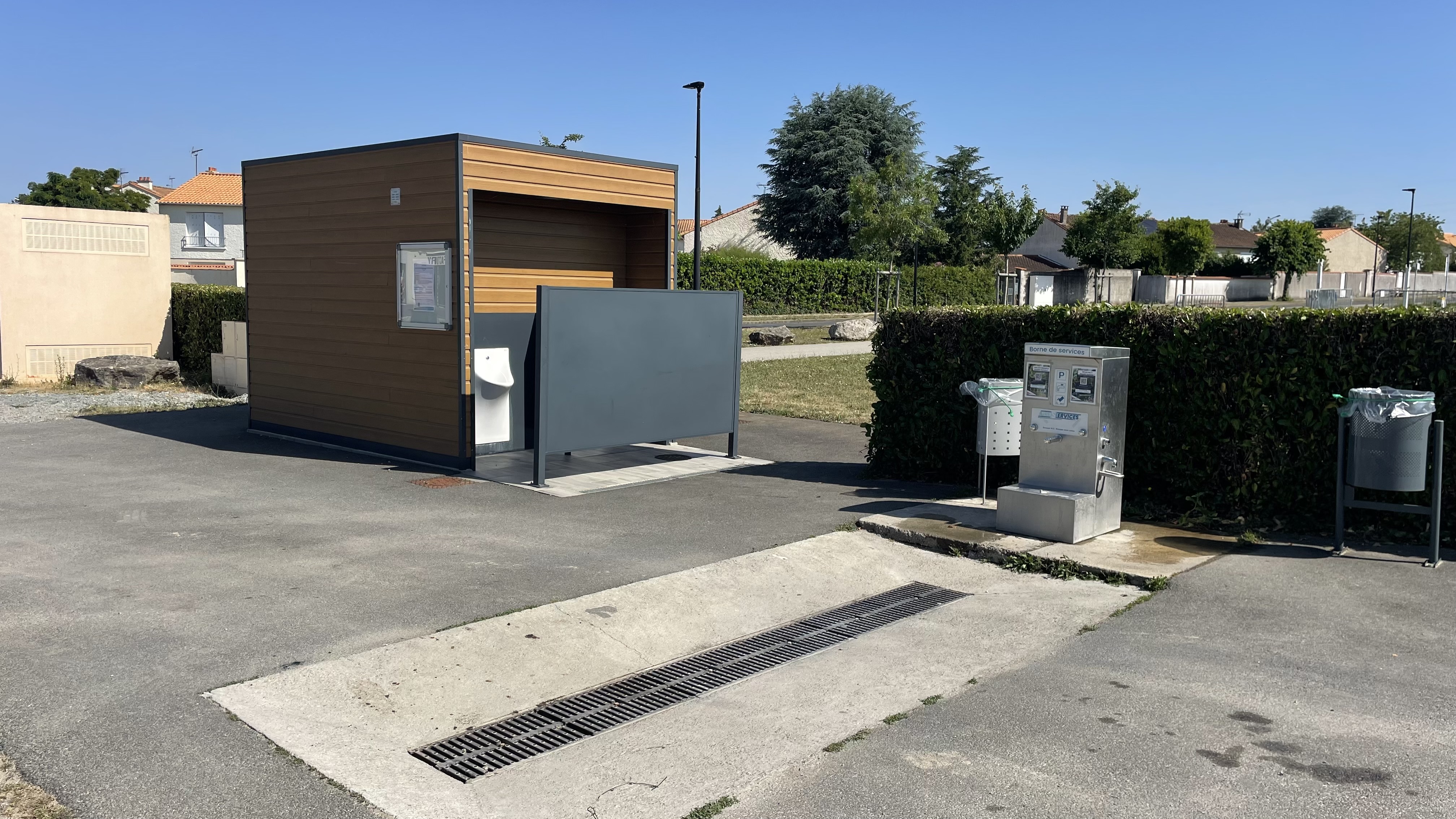 Aire de services pour camping-cars à Chauray, Chauray