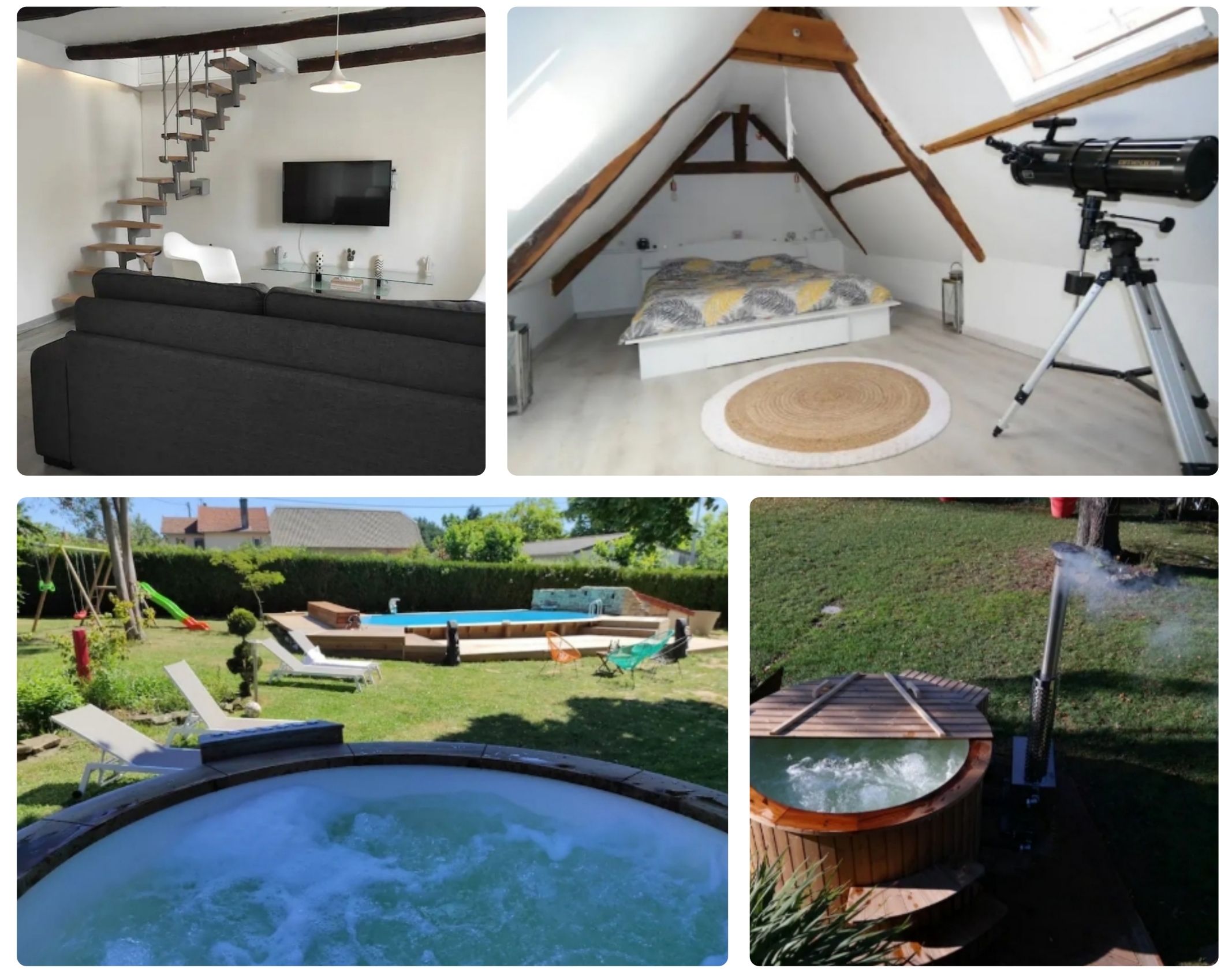 Appartement duplex avec jacuzzi privatif "Ania"