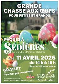 Pâques à Sédières : Grande chasse aux oeufs pour petits et grands