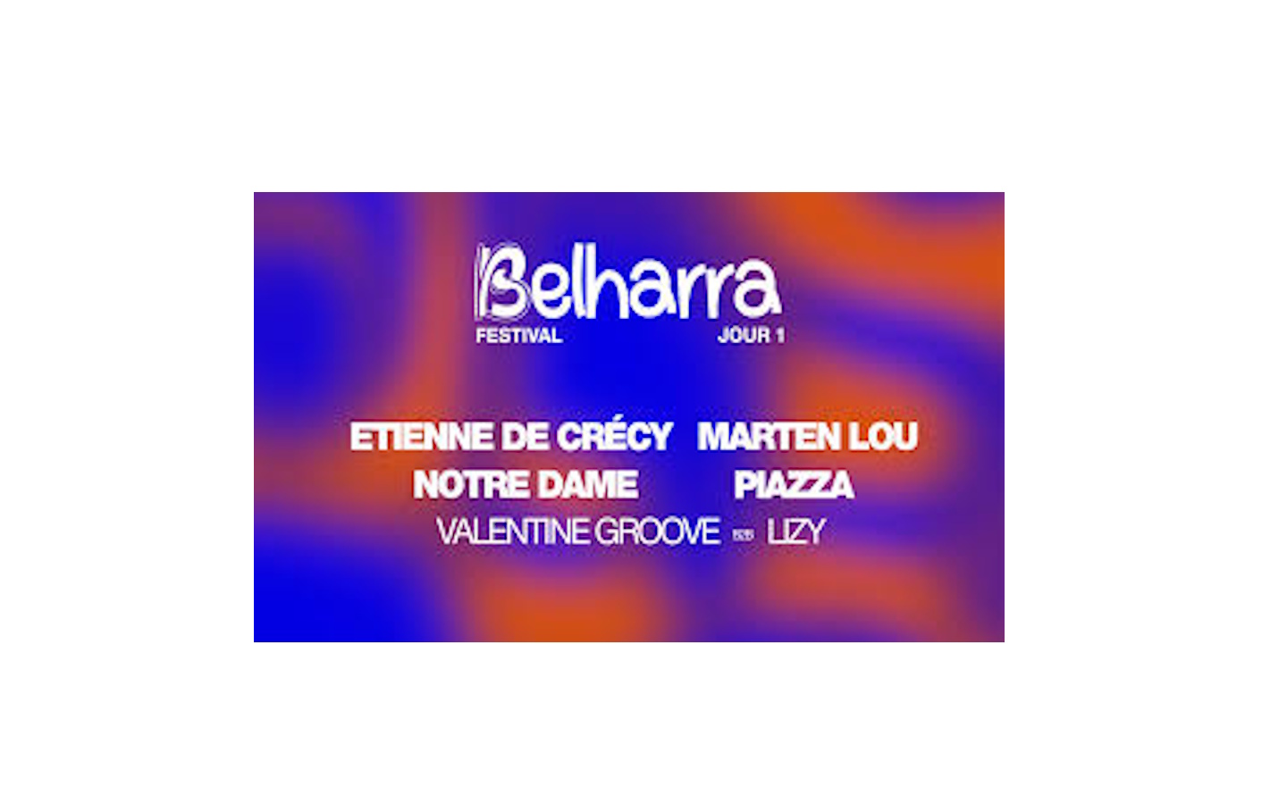 Festival Belharra — visuel événement