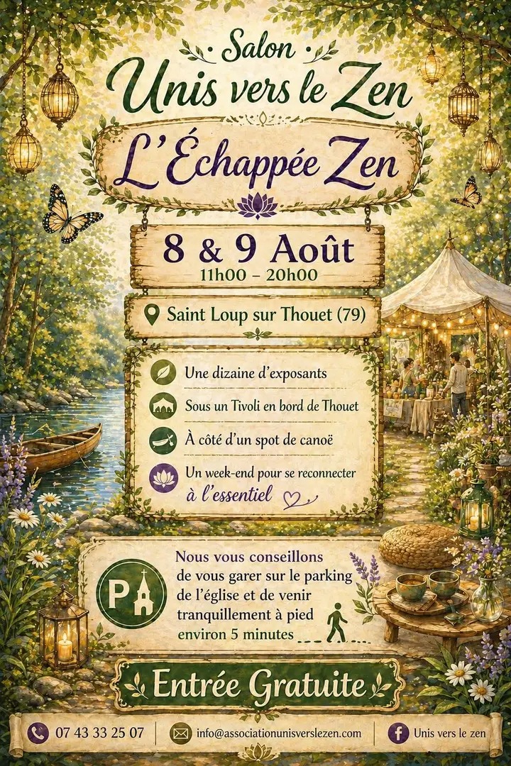 L'Échappée Zen à Saint-Loup-Lamairé