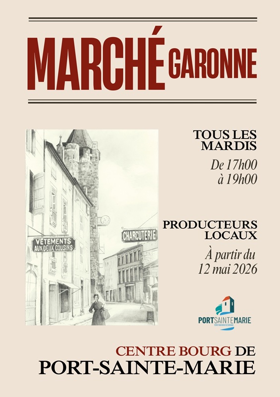 Marché Garonne — visuel événement