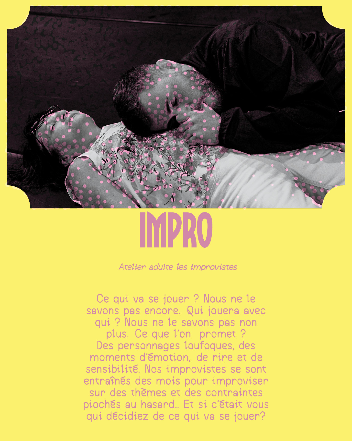 Festival Théââââtre (entre) ouvert - Impro — visuel événement