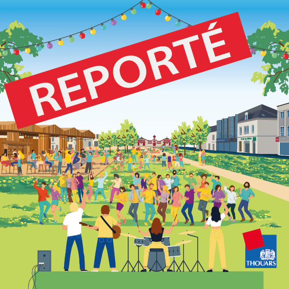 Inauguration des places Flandres Dunkerque et Lavault à Thouars - REPORTÉ