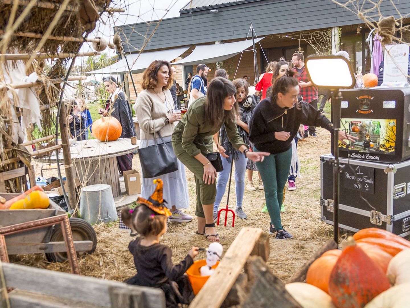 Fête de la citrouille et Halloween, à la Cueillette de l'Aragnon, Montardon - photo 6