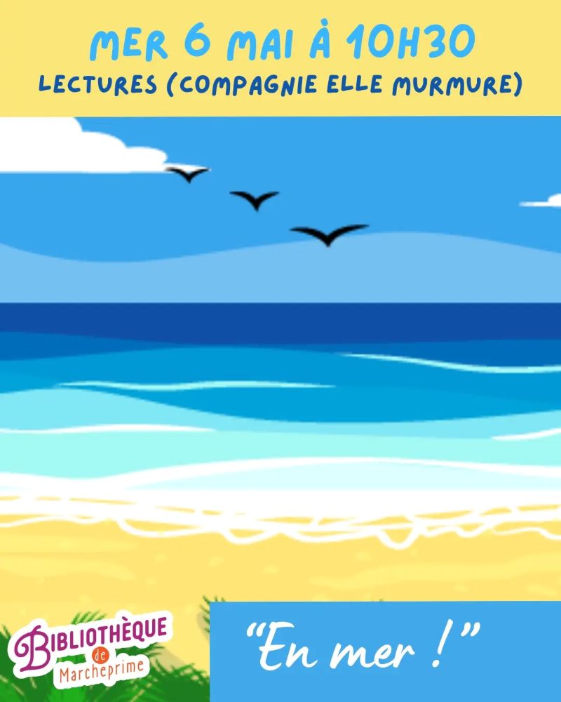 Lecture : en mer — visuel événement