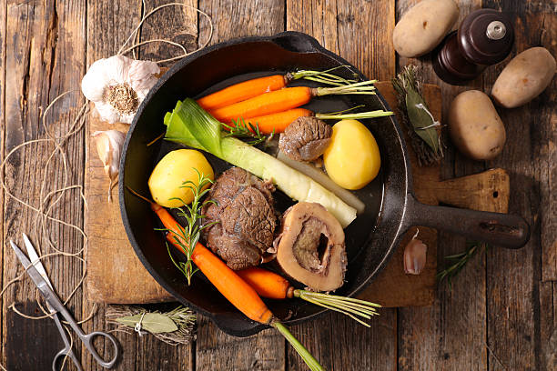 Soirée pot au feu, ambiance médiévale