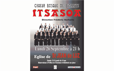 Concert des choeurs basques Itsasoa 