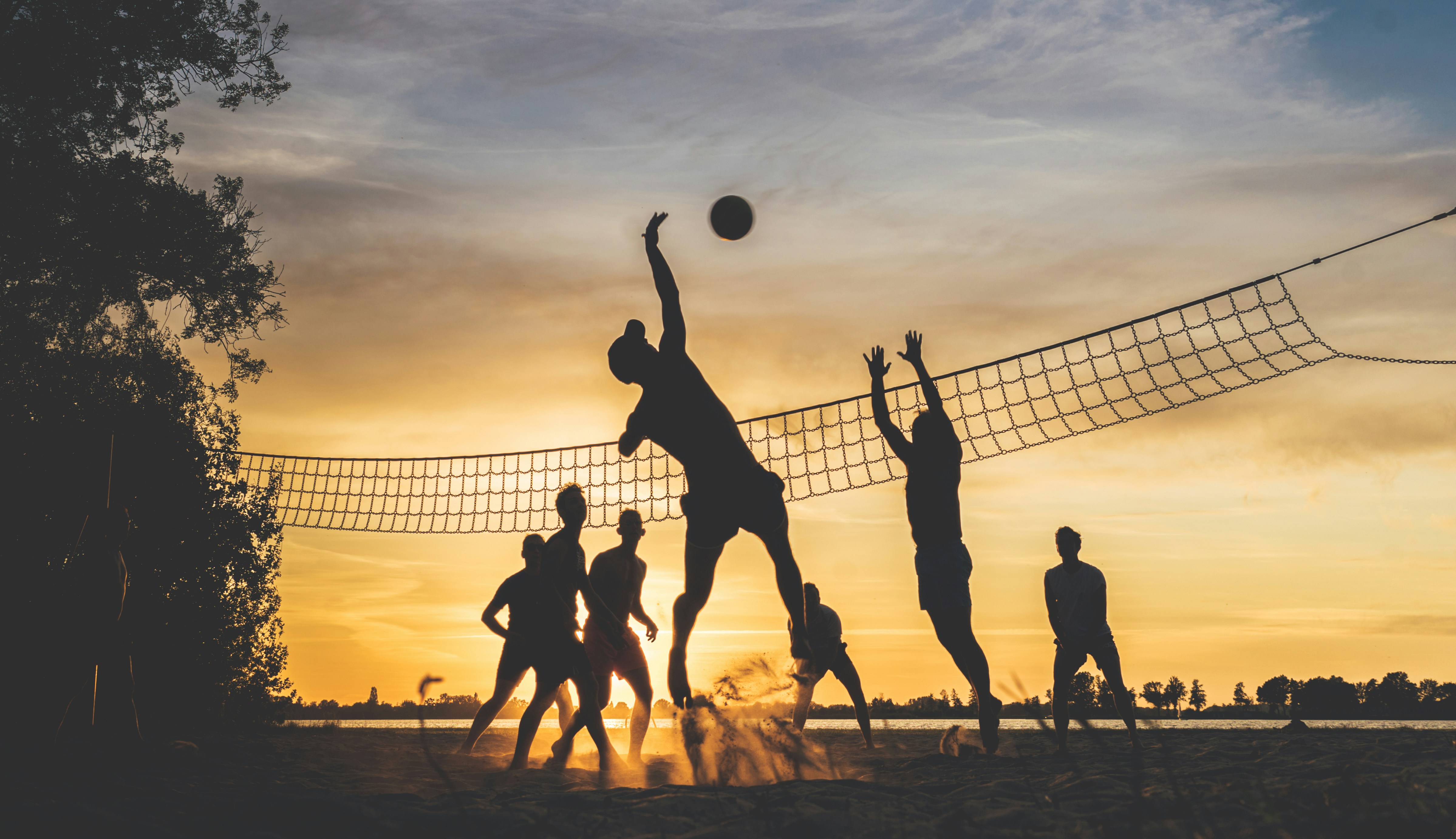 Tournoi de volley sur herbe (3X3) — visuel événement