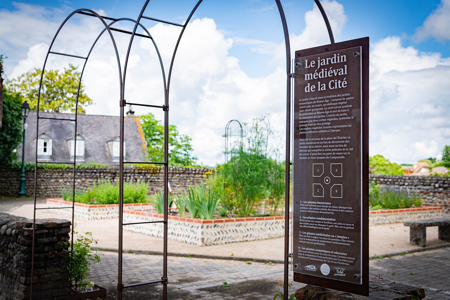 Jardin médiéval de la Cité médiévale de Lescar, Lescar - photo 4