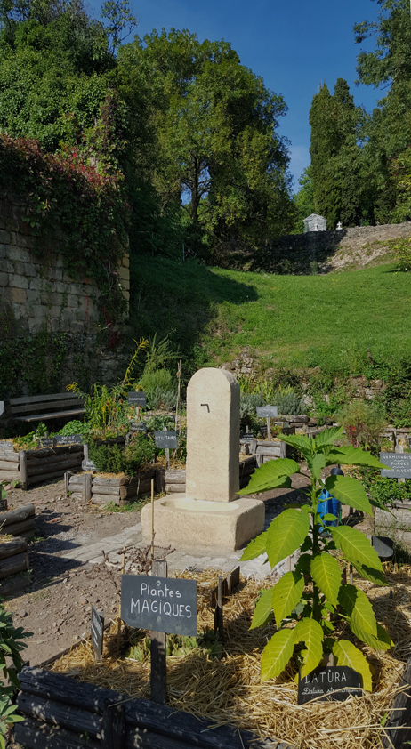 Jardin Médiéval de Plazac, Plazac