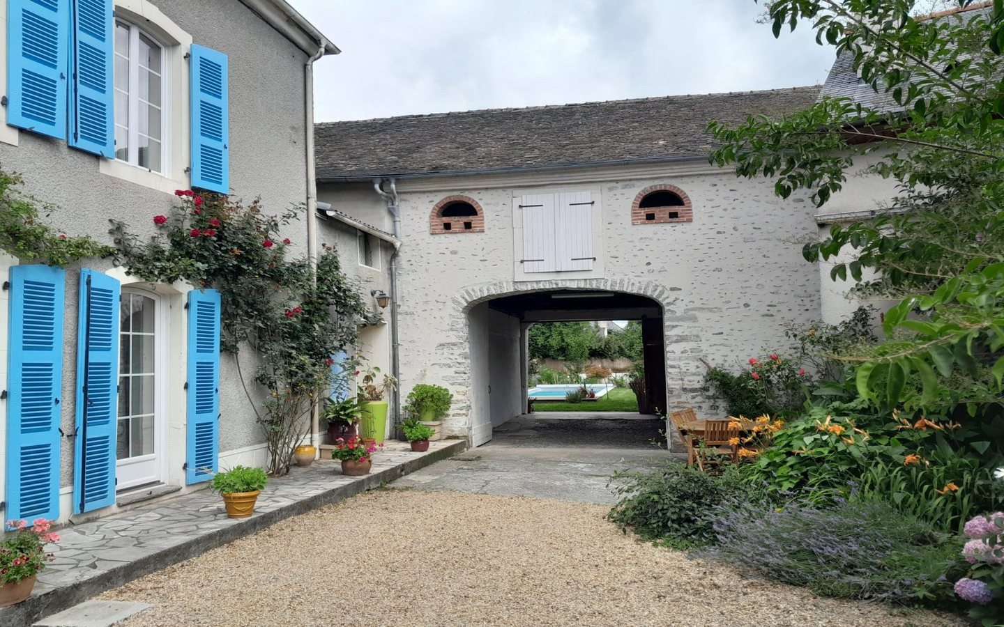 Chambre d'hôtes - Le jardin secret - Jacques Doussine