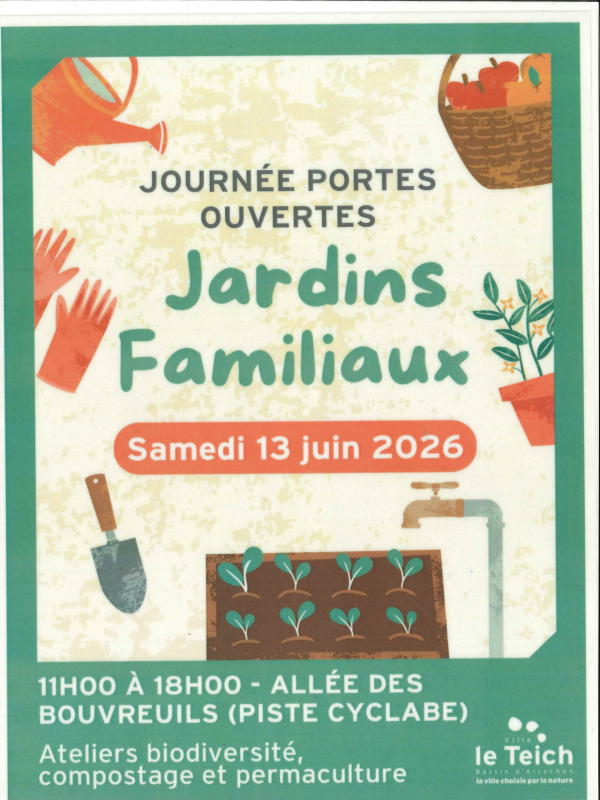 Journée portes ouvertes des Jardins familiaux.