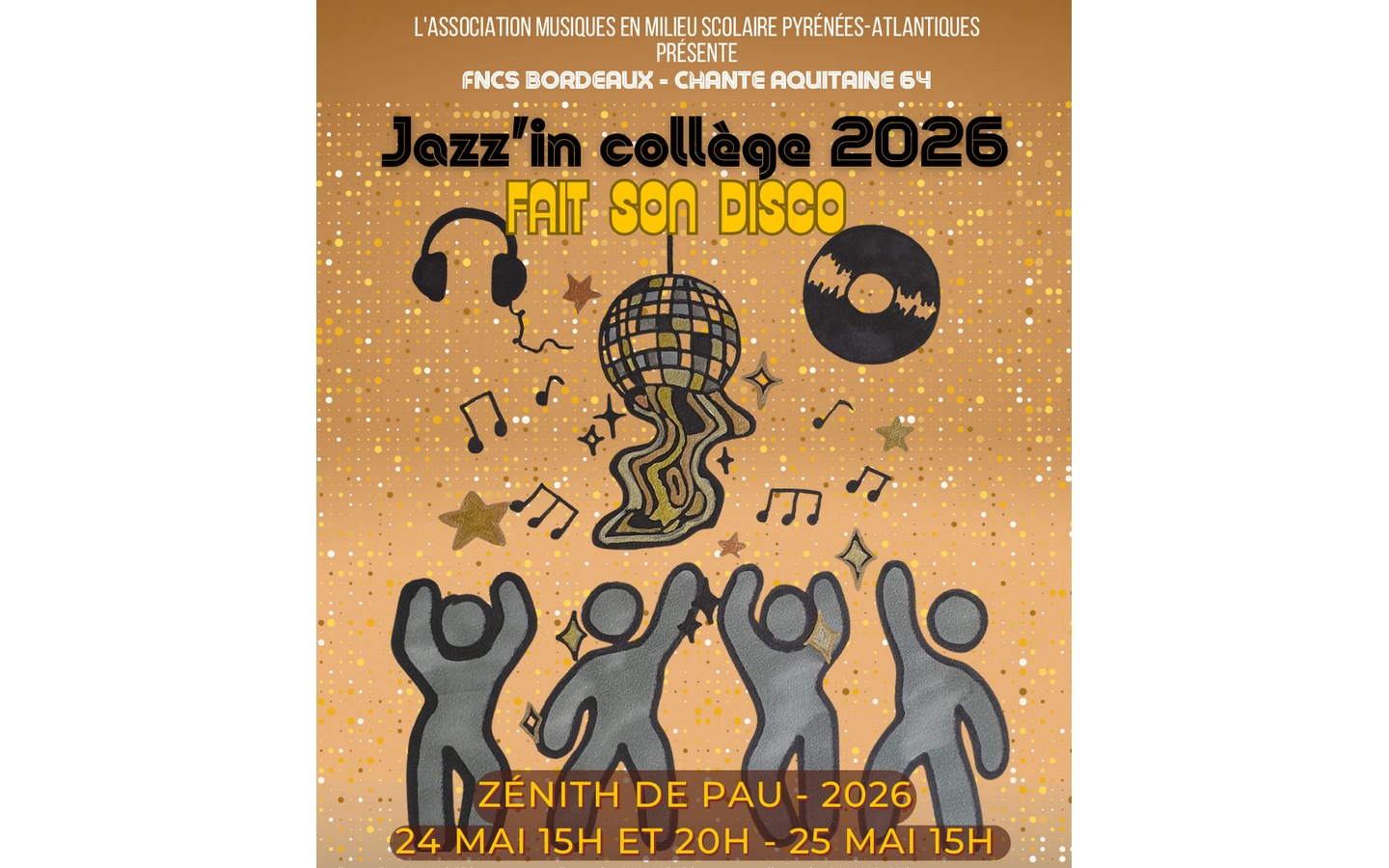 JAZZ'IN COLLEGE 2 — visuel événement
