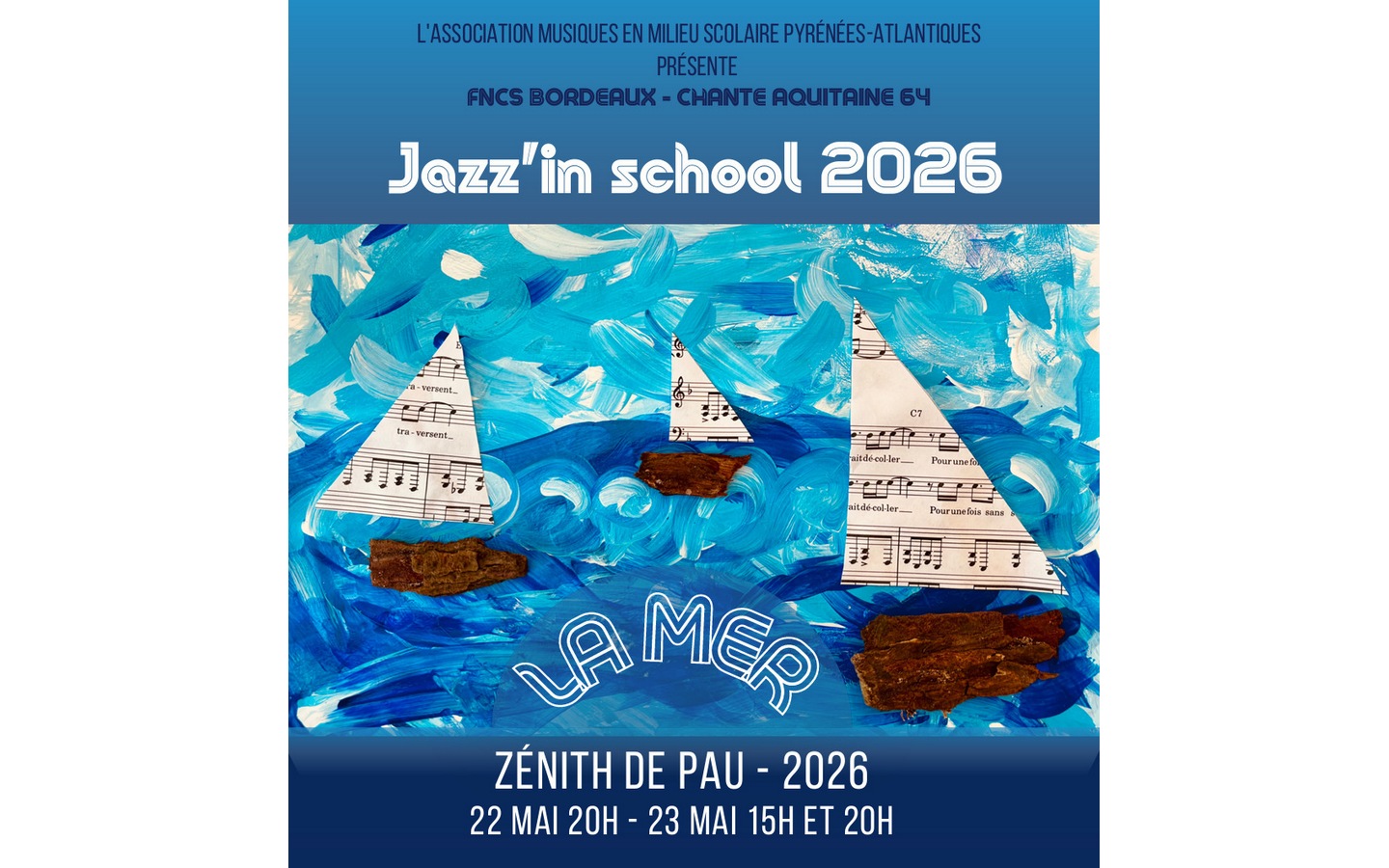 JAZZ'IN SCHOOL 1 — visuel événement