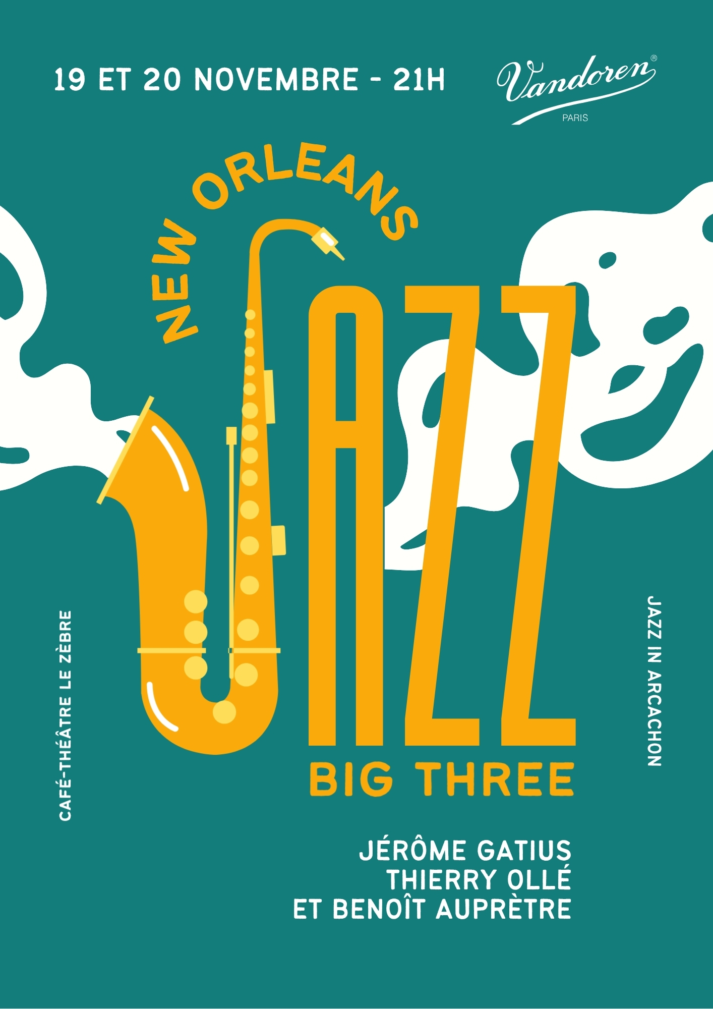 Soirée jazz « New Orleans Big Three »
