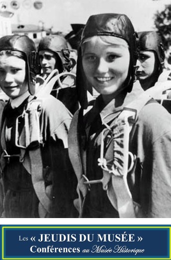 Les jeudis du Musée : Les femmes et l'aviation par Charles Claveau