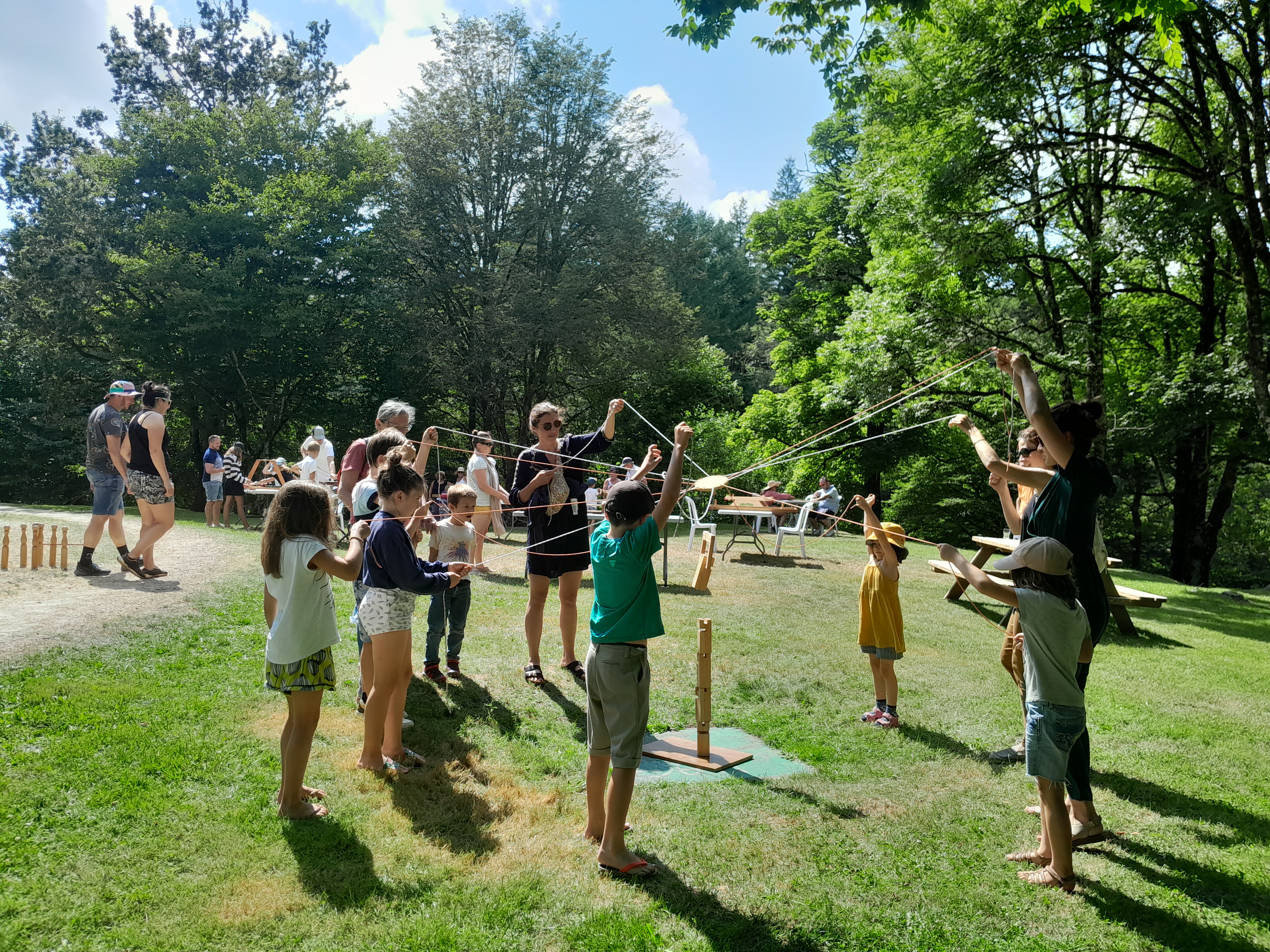 Domaine de Sédières : Jeux géants en bois — visuel événement