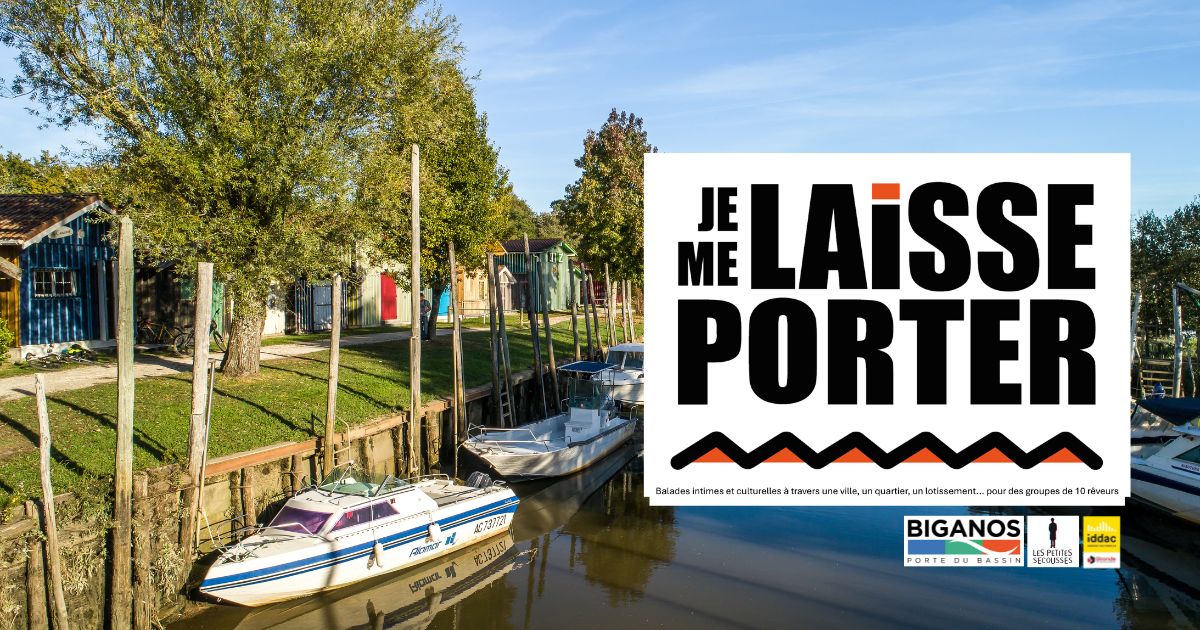 Balade artistique au port de biganos : je me laisse porter