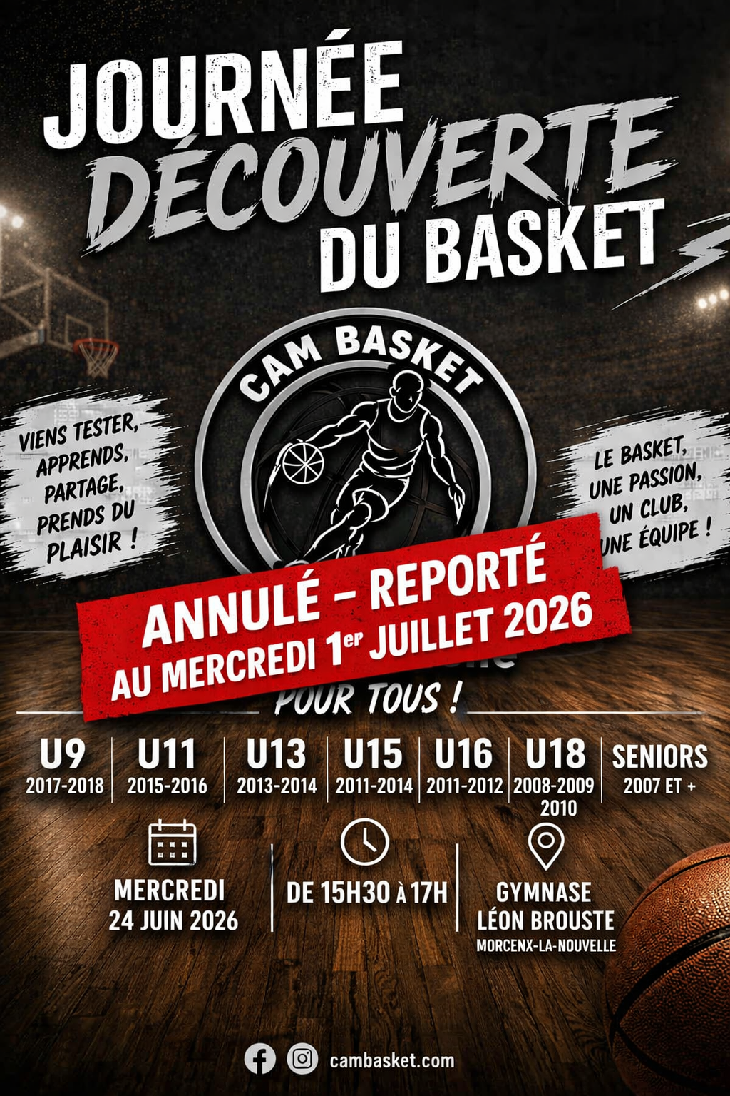 Journée découverte du basket