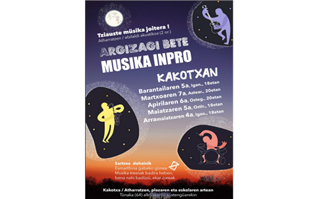 Pleine lune : impro musicale à Kakotxa Pleine lune : impro musicale à Kakotxa