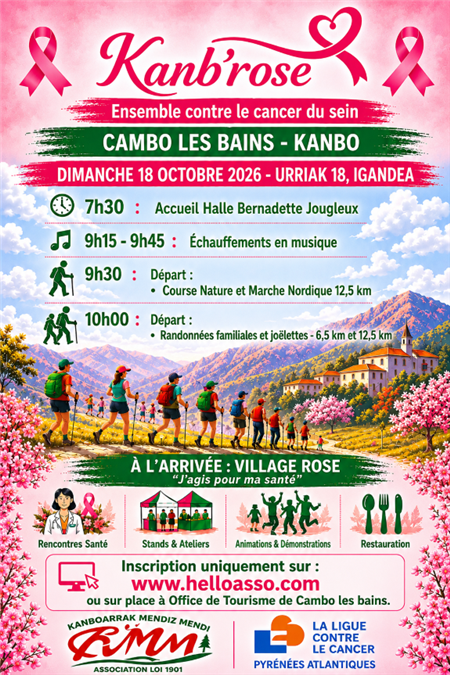 Kanb'rose - Ensemble contre le cancer du sein