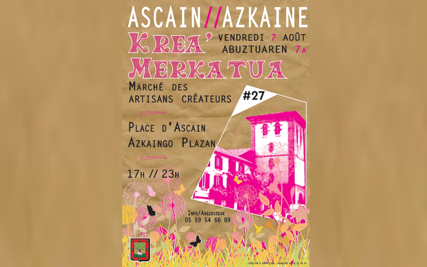 Krea'Merkatua - Marché des créateurs et producteurs
