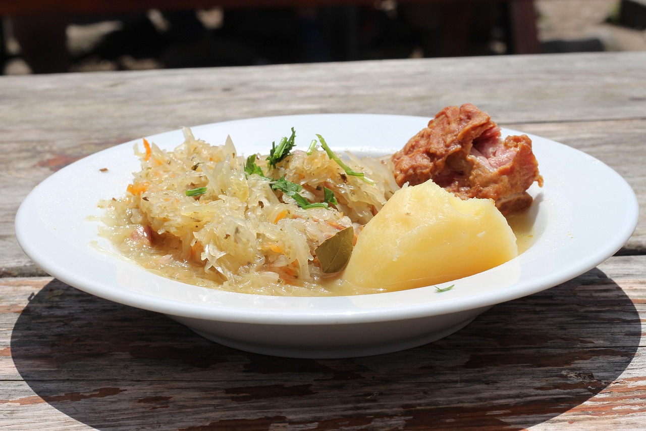 Repas choucroute