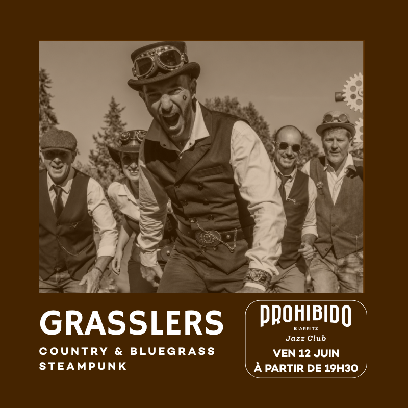 Prohibido Biarritz Jazz Club - The Grasslers — visuel événement