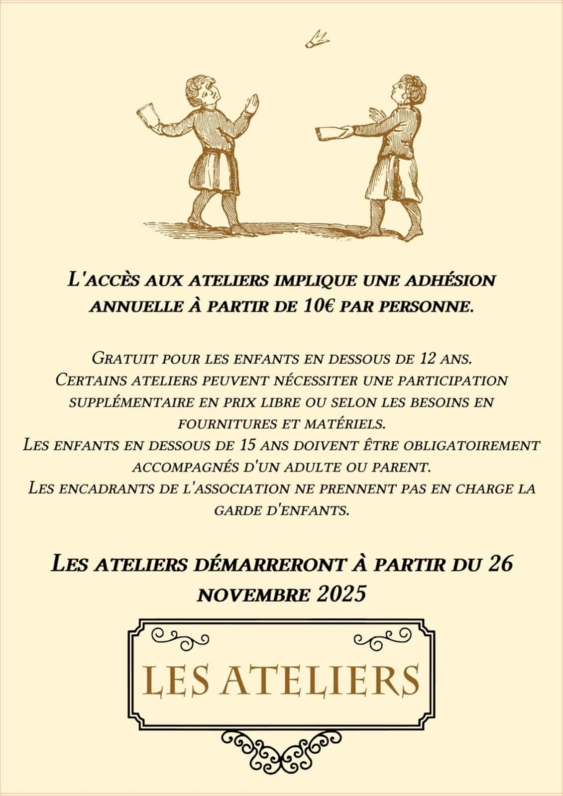 Le Comptoir des Echanges : atelier photo, Lacelle