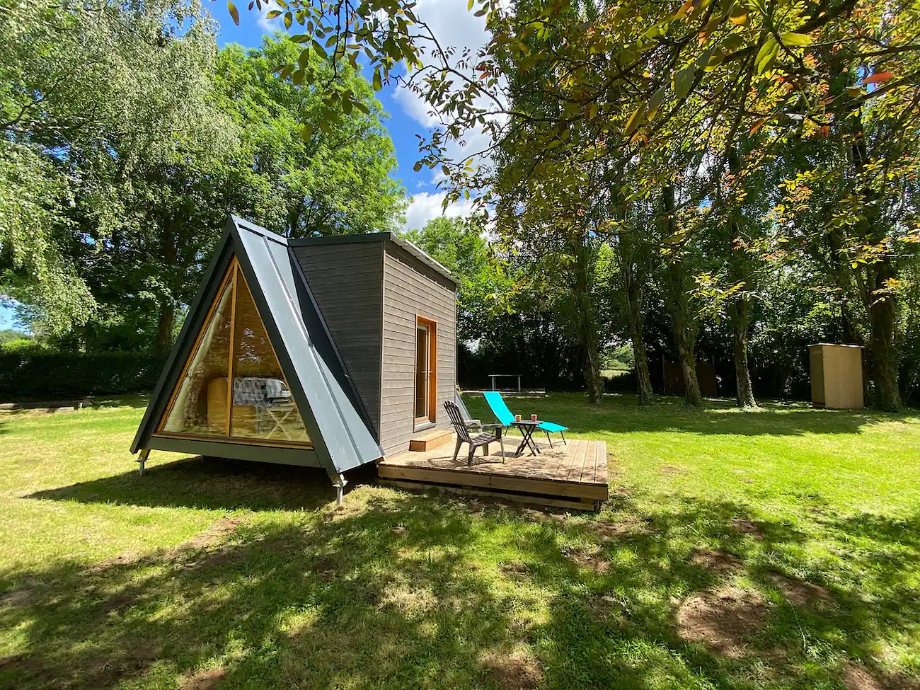 Cabane dans la nature